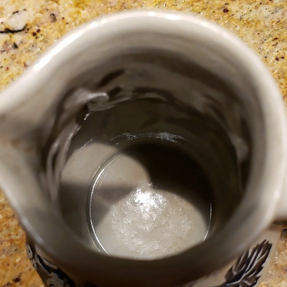 Vintage German Stoneware Classic Wine Pitcher 